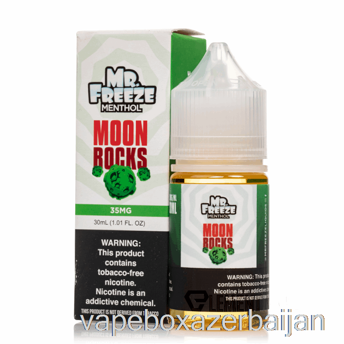 E-Juice Vape Moonrocks - Mr Freeze Salts - 30mL 35mg